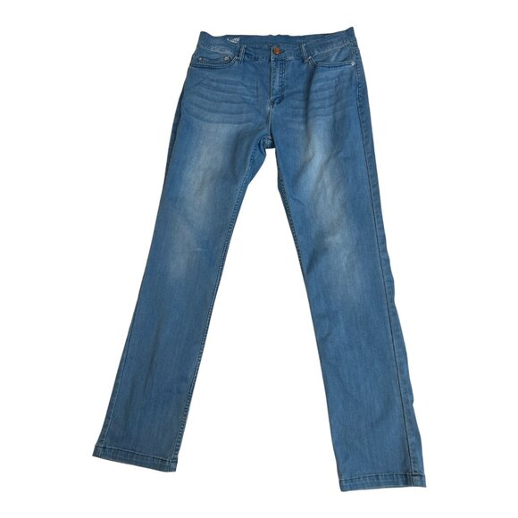 Mugsy Jeans Other - Mugsy Classic Fultons Men's Size 36x32 Blue Jeans Stretch Comfort Quiet Luxury